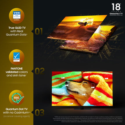 Samsung 189 cm (75 inches) 8K Ultra HD Mini LED AI Smart Neo-QLED TV QA75QN800DUXXL (Graphite Black) 