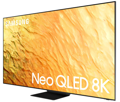 Samsung 189 cm (75 inches) 8K Ultra HD Smart Neo QLED TV QA75QN800BKXXL (Stainless Steel) 