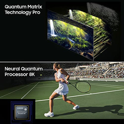 Samsung 189 cm (75 inches) 8K Ultra HD Smart Neo QLED TV QA75QN800CKXXL (Titan Black) 