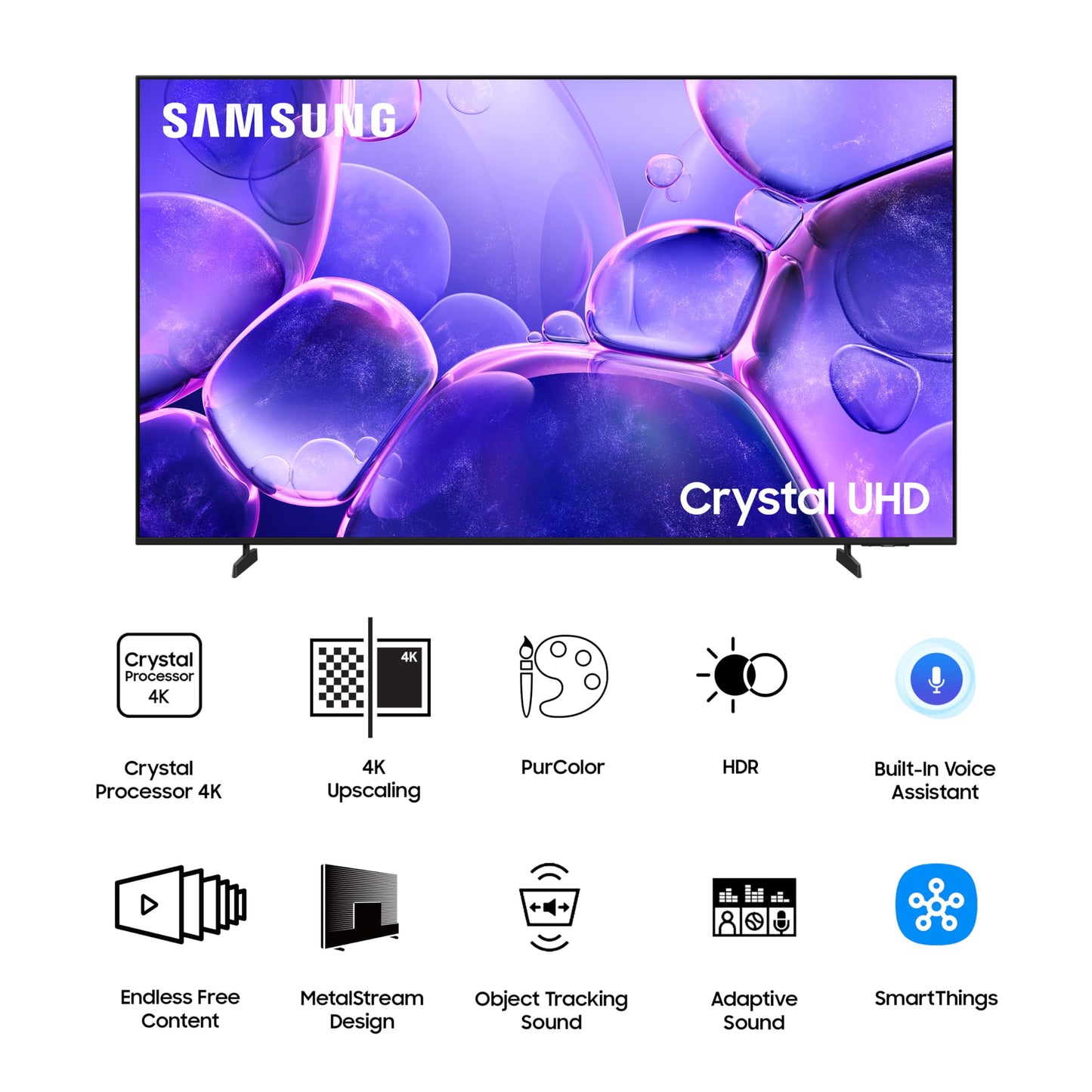 Samsung 189 cm (75 inches) Crystal 4K Ultra HD Smart LED TV UA75UE85AFULXL (Black) 