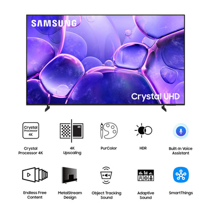 Samsung 189 cm (75 inches) Crystal 4K Ultra HD Smart LED TV UA75UE85AFULXL (Black) 
