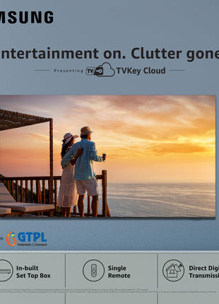 Samsung 189 cm (75 inches) D Series Crystal 4K Vivid Pro Ultra HD Smart LED TV UA75DUE77AKXXL (Black) 