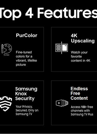 Samsung 189 cm (75 inches) D Series Crystal 4K Vivid Pro Ultra HD Smart LED TV UA75DUE77AKXXL (Black) 