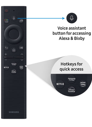 Samsung 214 cm (85 inches) 4K Ultra HD Smart Neo QLED TV QA85QN90BAKXXL (Titan Black) 