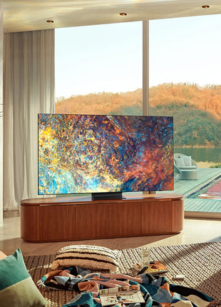 Samsung 214 cm (85 inches) 8K Ultra HD Smart Neo QLED TV QA85QN900AKXXL (Steel) 
