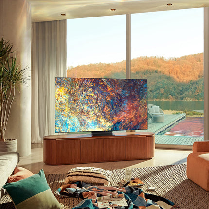 Samsung 214 cm (85 inches) 8K Ultra HD Smart Neo QLED TV QA85QN900AKXXL (Steel) 