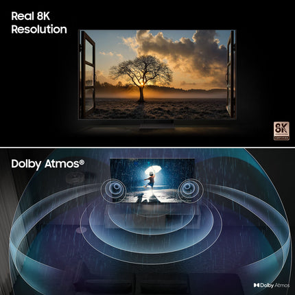 Samsung 214 cm (85 inches) 8K Ultra HD Smart Neo QLED TV QA85QN900CKXXL (Titan Black) 