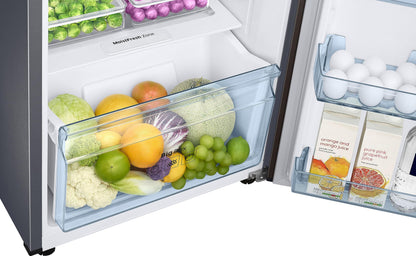 Samsung 236 L, 2 Star, Bespoke Convertible, Digital Inverter with Display, Frost Free Double Door Refrigerator (RT28CB732C2/HL, Cotta Steel Charcoal) 