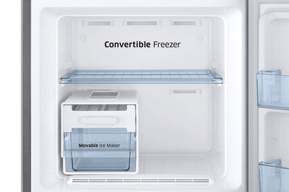 Samsung 236L 2 Star Inverter Frost-Free Convertible 3 In 1 Double Door Refrigerator Appliance (RT28C3732S8/HL,Elegant Inox) 