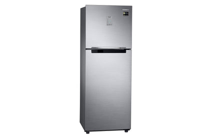 Samsung 236L 2 Star Inverter Frost-Free Convertible 3 In 1 Double Door Refrigerator Appliance (RT28C3732S8/HL,Elegant Inox) 