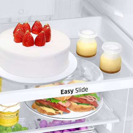 Samsung 256L 3 Star Digital Inverter Frost-Free Double Door Refrigerator Appliance (RT30C3433S9/HL,Refined Inox) 