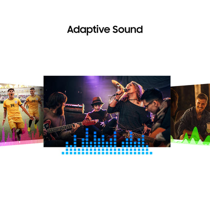 Samsung 32" (80cm) M5 Smart Monitor with Smart TV Experience|FHD 1920 x 1080|Screen Mirroring TV Plus|Speakers|Adaptive Sound|Wi-Fi|HDMI|Bluetooth|LS32FM501EWXXL|White 