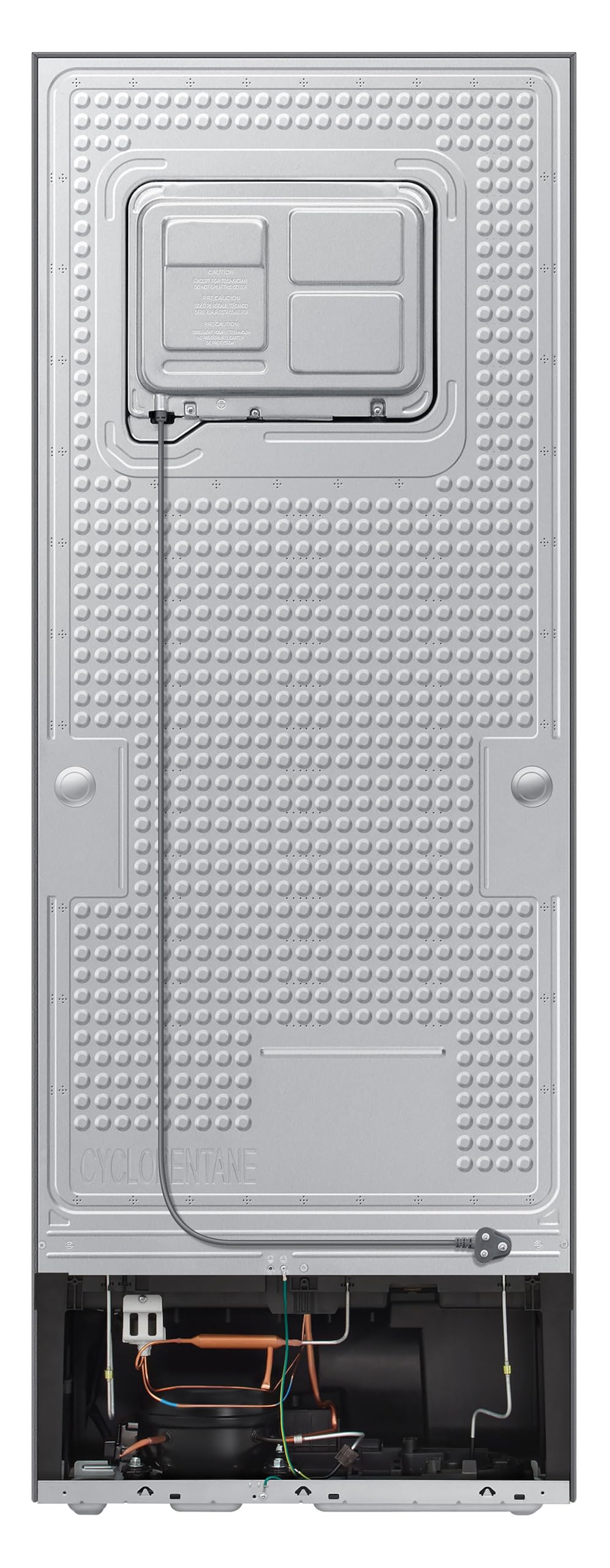 Samsung 330 L, 2 Star, Convertible 5-in-1, Digital Inverter, Frost Free Double Door, WiFi Enabled Bespoke AI Refrigerator (RT34DG5A2BS8HL, Elegant Inox, Silver) 