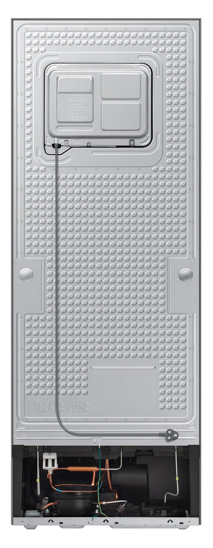 Samsung 330 L, 2 Star, Convertible 5-in-1, Digital Inverter, Frost Free Double Door, WiFi Enabled Bespoke AI Refrigerator (RT34DG5A2BS8HL, Elegant Inox, Silver) 