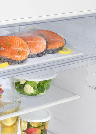 Samsung 330 L, 2 Star, Convertible 5-in-1, Digital Inverter, Frost Free Double Door, WiFi Enabled Bespoke AI Refrigerator (RT34DG5A2BS8HL, Elegant Inox, Silver) 