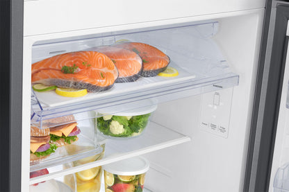 Samsung 330 L, 2 Star, Convertible 5-in-1, Digital Inverter, Frost Free Double Door, WiFi Enabled Bespoke AI Refrigerator (RT34DG5A2BS8HL, Elegant Inox, Silver) 