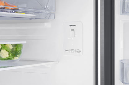 Samsung 330 L, 2 Star, Convertible 5-in-1, Digital Inverter, Frost Free Double Door, WiFi Enabled Bespoke AI Refrigerator (RT34DG5A2BS8HL, Elegant Inox, Silver) 