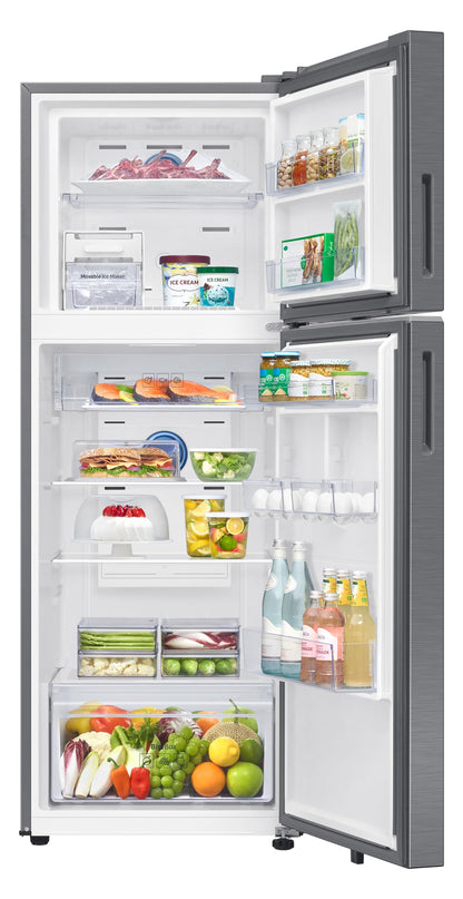Samsung 330 L, 2 Star, Convertible 5-in-1, Digital Inverter, Frost Free Double Door, WiFi Enabled Bespoke AI Refrigerator (RT34DG5A2BS8HL, Elegant Inox, Silver) 