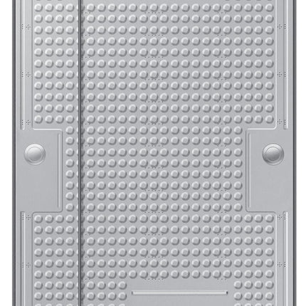 Samsung 330 L, 2 Star, Convertible 5-in-1, Digital Inverter, Frost Free Double Door, WiFi Enabled Bespoke AI Refrigerator (RT34DG5A2BSLHL, Real Steel, Silver) 