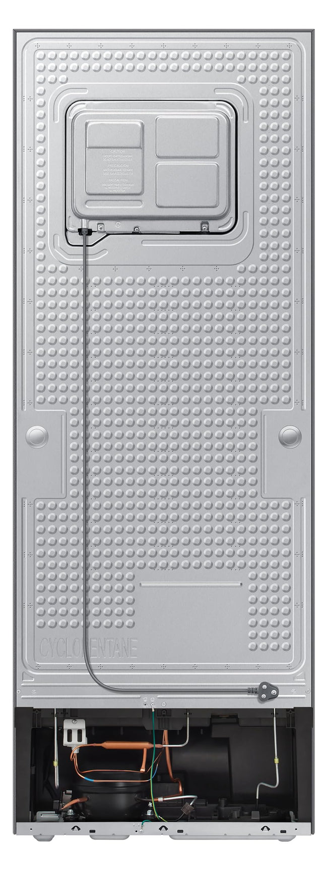 Samsung 330 L, 2 Star, Convertible 5-in-1, Digital Inverter, Frost Free Double Door, WiFi Enabled Bespoke AI Refrigerator (RT34DG5A2BSLHL, Real Steel, Silver) 