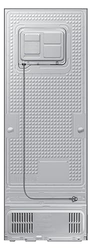 Samsung 350 L, 3 Star, Convertible 5-in-1, Digital Inverter, Frost Free Double Door, WiFi Enabled Bespoke AI Refrigerator (RT38DG5A4DS8HL, Elegant Inox, Silver) 