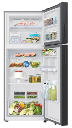 Samsung 419 L, 3 Star, Convertible 5-in-1, Digital Inverter, Frost Free Double Door, Bespoke AI WiFi Enabled Refrigerator (RT45DG6A4DB1HL, Black Matte/Black DOI) 