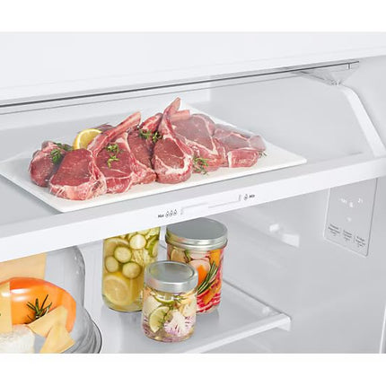 Samsung 465 Litres 1 Star Frost Free Double Door Smart Wifi Enabled Refrigerator with AI Energy Mode (RT51DB682A22TL, Black Glass) 