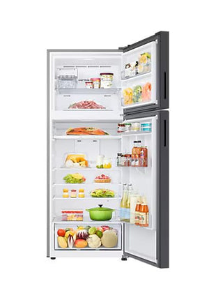 Samsung 465 Litres 1 Star Frost Free Double Door Smart Wifi Enabled Refrigerator with AI Energy Mode (RT51DB682A22TL, Black Glass) 