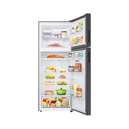 Samsung 465 Litres 1 Star Frost Free Double Door Smart Wifi Enabled Refrigerator with AI Energy Mode (RT51DB682A22TL, Black Glass) 