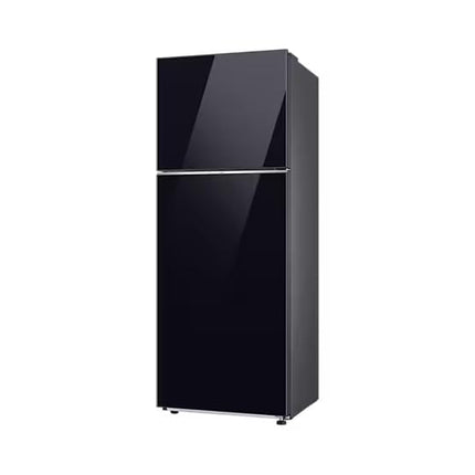 Samsung 465 Litres 1 Star Frost Free Double Door Smart Wifi Enabled Refrigerator with AI Energy Mode (RT51DB682A22TL, Black Glass) 