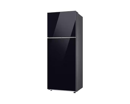 Samsung 465 Litres 1 Star Frost Free Double Door Smart Wifi Enabled Refrigerator with AI Energy Mode (RT51DB682A22TL, Black Glass) 