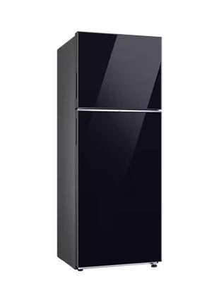 Samsung 465 Litres 1 Star Frost Free Double Door Smart Wifi Enabled Refrigerator with AI Energy Mode (RT51DB682A22TL, Black Glass) 