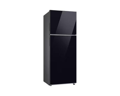 Samsung 465 Litres 1 Star Frost Free Double Door Smart Wifi Enabled Refrigerator with AI Energy Mode (RT51DB682A22TL, Black Glass) 