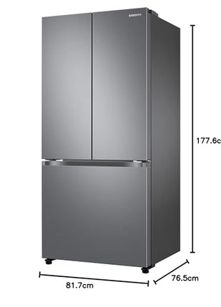 Samsung 550 L, Convertible, Digital Inverter, Frost Free French Door Refrigerator (RF57A5032S9/TL, Silver, Refined Inox) 