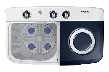 Samsung 6.5 kg, 5 star, Semi-Automatic Washing Machine (WT65R2200LL/TL, Air Turbo Drying, LIGHT GRAY) 