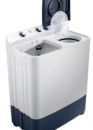 Samsung 6.5 kg, 5 star, Semi-Automatic Washing Machine (WT65R2200LL/TL, Air Turbo Drying, LIGHT GRAY) 