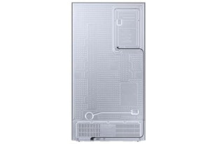 Samsung 633 L, 3 Star, Frost Free, Double Door, Convertible 5-in-1 Digital Inverter, Side By Side Refrigerator with AI, WiFi & Water & Ice Dispenser (RS78CG8543S9HL, Silver, Refined Inox) 