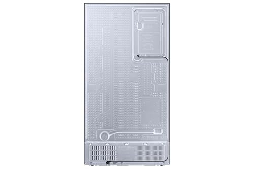 Samsung 633 L, 3 Star, Frost Free, Double Door, Convertible 5-in-1 Digital Inverter, Side By Side Refrigerator with AI, WiFi & Water & Ice Dispenser (RS78CG8543S9HL, Silver, Refined Inox) 