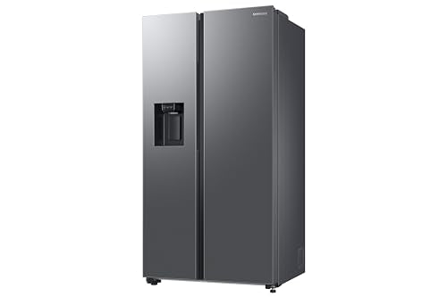 Samsung 633 L, 3 Star, Frost Free, Double Door, Convertible 5-in-1 Digital Inverter, Side By Side Refrigerator with AI, WiFi & Water & Ice Dispenser (RS78CG8543S9HL, Silver, Refined Inox) 