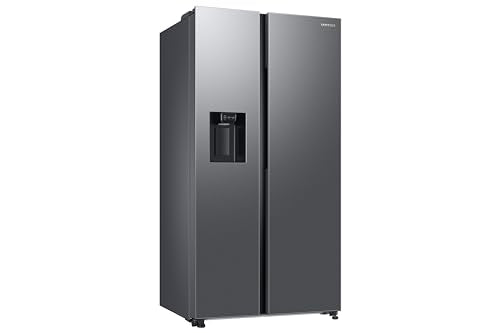 Samsung 633 L, 3 Star, Frost Free, Double Door, Convertible 5-in-1 Digital Inverter, Side By Side Refrigerator with AI, WiFi & Water & Ice Dispenser (RS78CG8543S9HL, Silver, Refined Inox) 