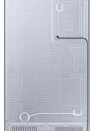 Samsung 653 L, 3 Star, Frost Free, Double Door, Convertible 5-in-1 Digital Inverter, Side By Side AI Enabled Smart Refrigerator with WiFi (RS76CG8003S9HL, Silver, Refined Inox, 2025 Model) 
