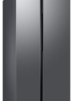 Samsung 653 L, 3 Star, Frost Free, Double Door, Convertible 5-in-1 Digital Inverter, Side By Side AI Enabled Smart Refrigerator with WiFi (RS76CG8003S9HL, Silver, Refined Inox, 2025 Model) 