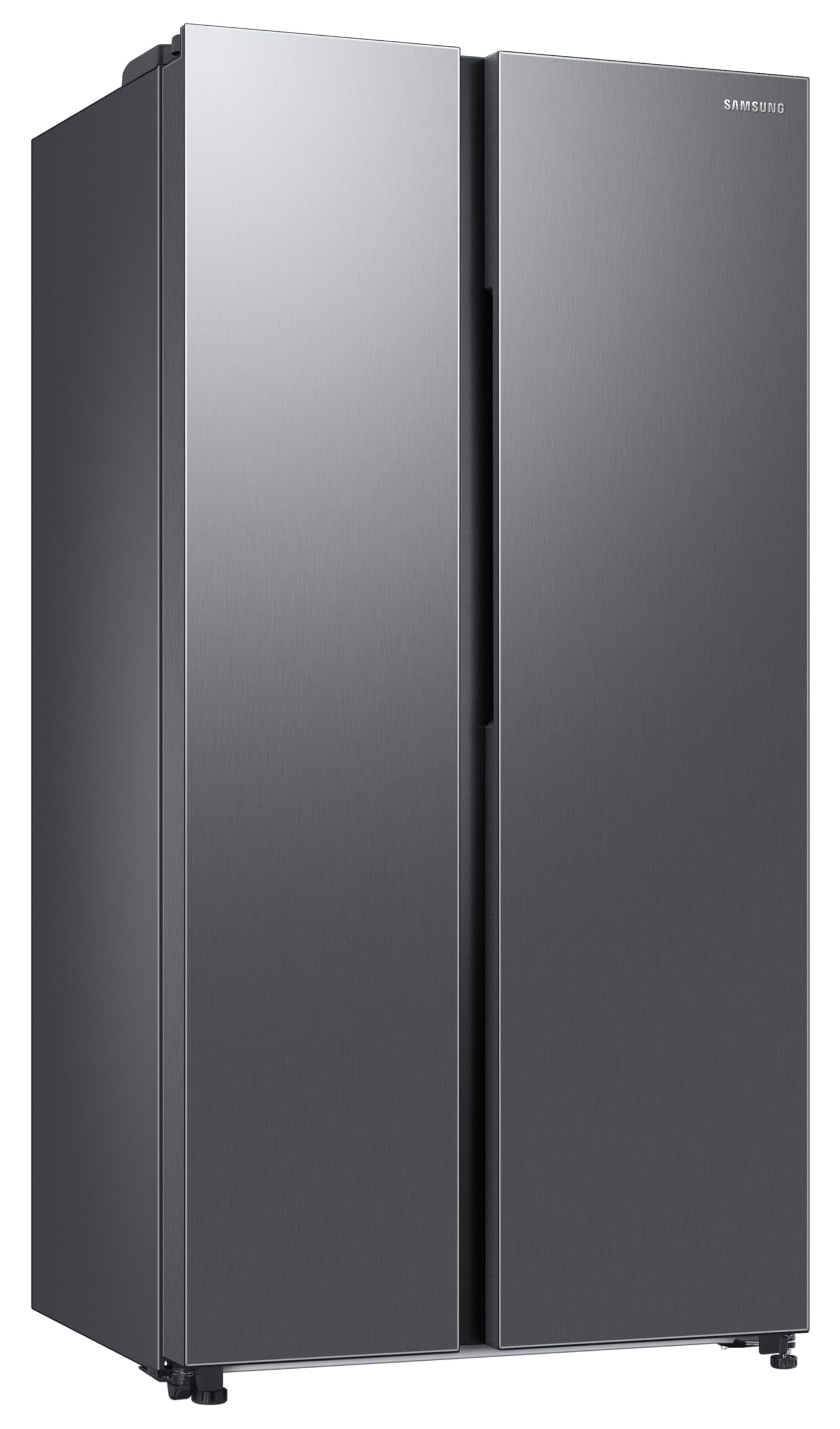 Samsung 653 L, 3 Star, Frost Free, Double Door, Convertible 5-in-1 Digital Inverter, Side By Side AI Enabled Smart Refrigerator with WiFi (RS76CG8003S9HL, Silver, Refined Inox, 2025 Model) 