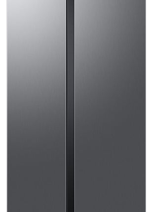 Samsung 653 L, 3 Star, Frost Free, Double Door, Convertible 5-in-1 Digital Inverter, Side By Side AI Enabled Smart Refrigerator with WiFi (RS76CG8003S9HL, Silver, Refined Inox, 2025 Model) 
