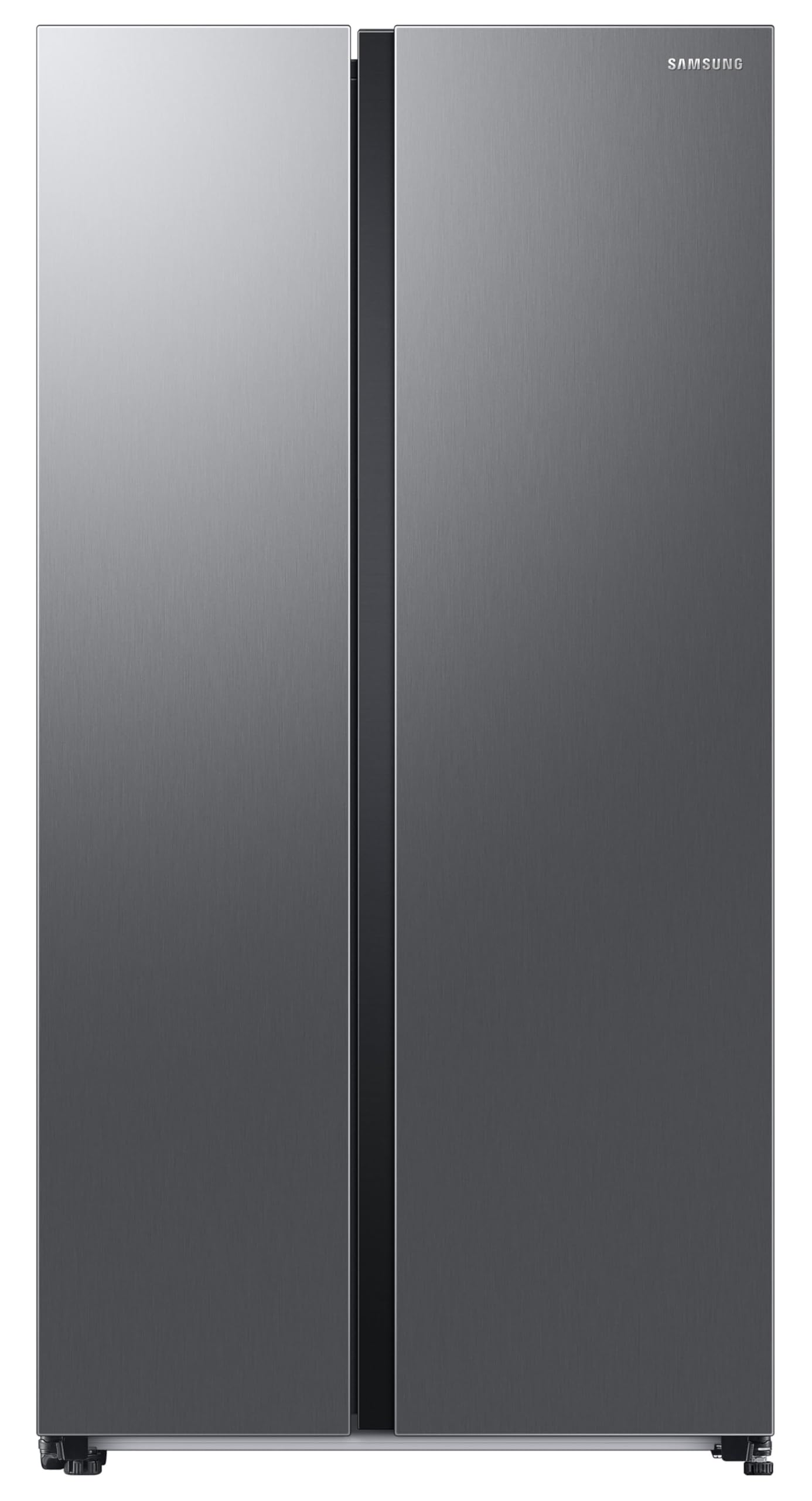 Samsung 653 L, 3 Star, Frost Free, Double Door, Convertible 5-in-1 Digital Inverter, Side By Side AI Enabled Smart Refrigerator with WiFi (RS76CG8003S9HL, Silver, Refined Inox, 2025 Model) 