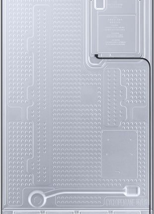 Samsung 653L Convertible 5 In 1 Digital Inverter Side by Side Refrigerator Appliance, (RS76CB811333HL, Glam Deep Charcoal) 