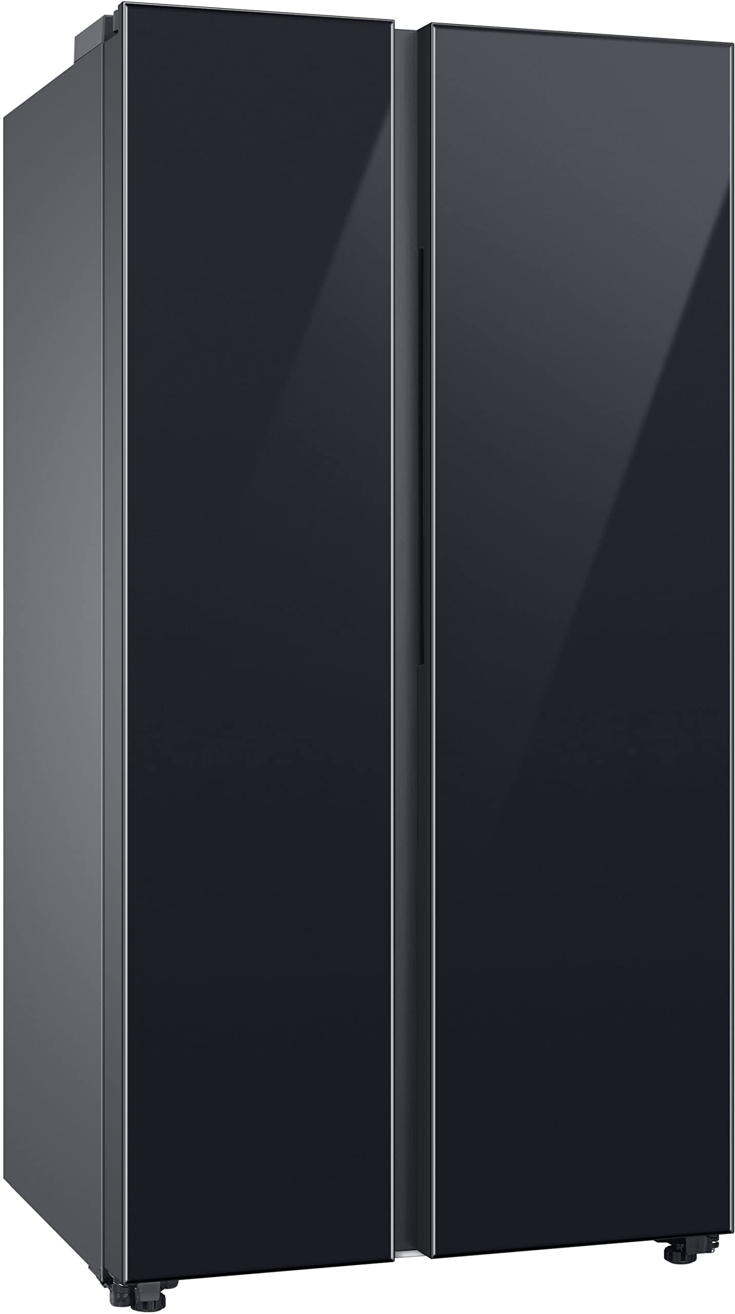 Samsung 653L Convertible 5 In 1 Digital Inverter Side by Side Refrigerator Appliance, (RS76CB811333HL, Glam Deep Charcoal) 