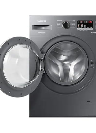 Samsung 7 KG Front Load washing machine, EcoBubble, DIT Motor, Hygiene Steam, WW70R22EK0X 