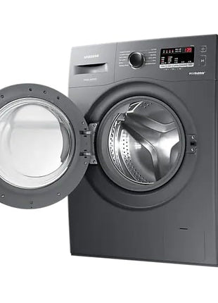Samsung 7 KG Front Load washing machine, EcoBubble, DIT Motor, Hygiene Steam, WW70R22EK0X 