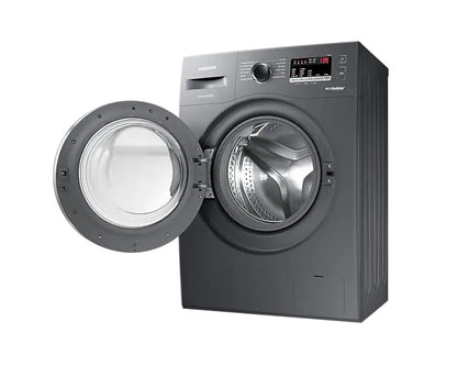 Samsung 7 KG Front Load washing machine, EcoBubble, DIT Motor, Hygiene Steam, WW70R22EK0X 